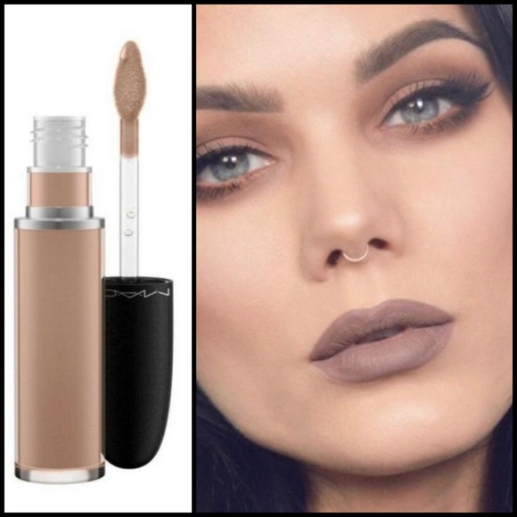 mac matte lipstick stone